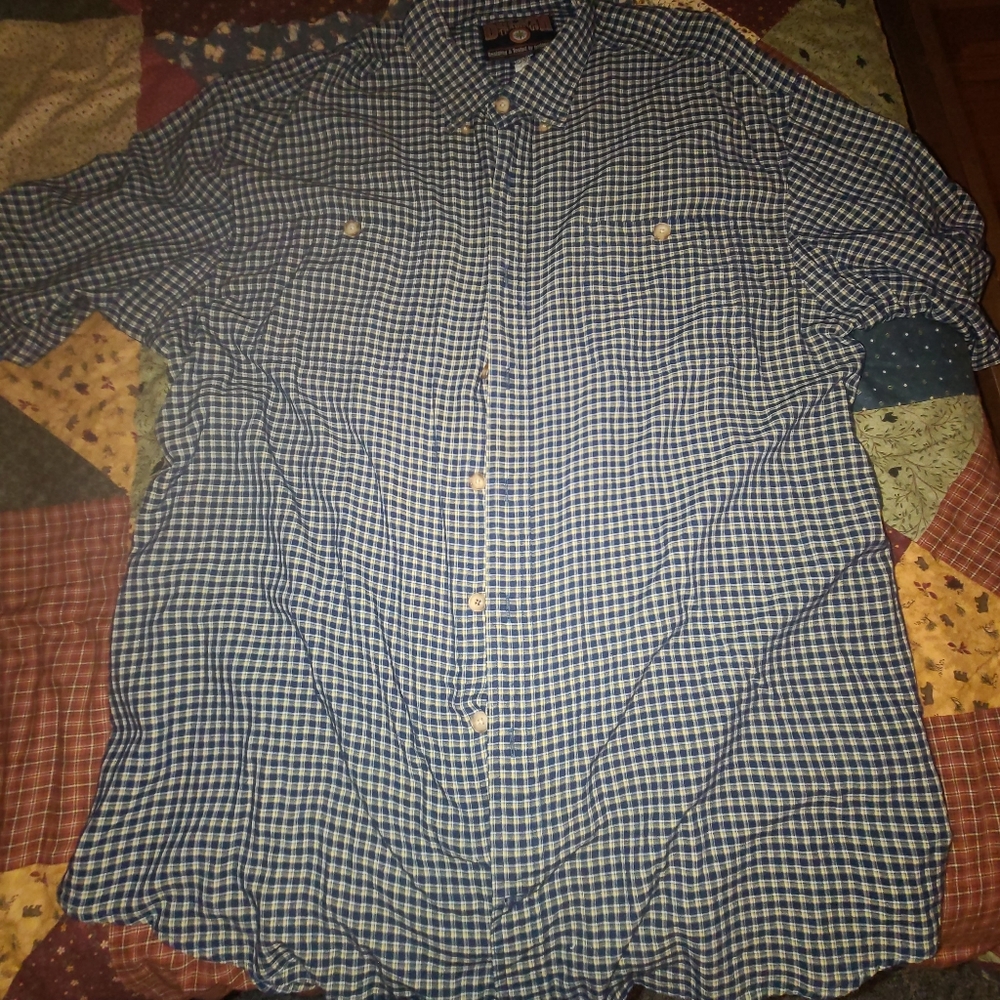 Duluth Trading Company Button down, XXL Tall
